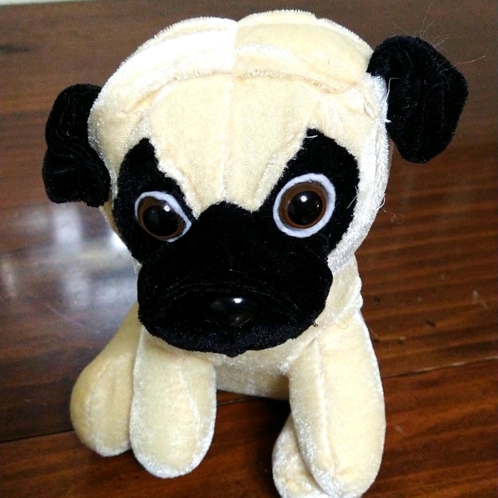 Stuffed Pug Dog Animal